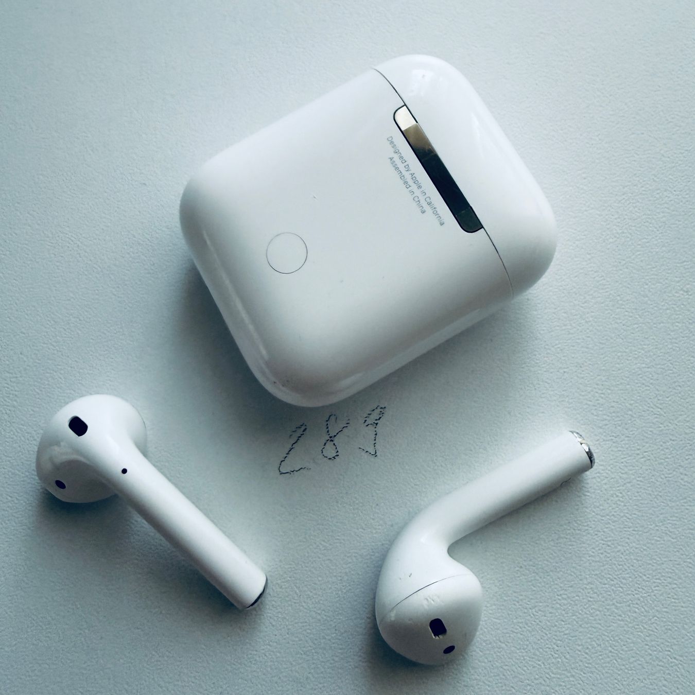 Apple Kopfhörer: Original Apple AirPods 2 Gen. Wireless Kopfhörer & Case – Gebraucht aus Basel von MY.AIRPODS.SHOP 8