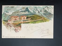 1900 Ansichtskarte Kl. Scheidegg Litho (V359)
