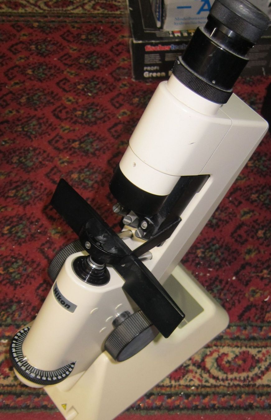 Misurare: Nikon OL 7 Lensmeter Scheitelbrechwertmesser – Usato da Männedorf venduto da livesteam 1
