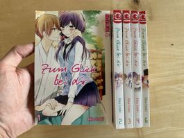 Manga Zum Glück bei dir Rika Enoki Bände 1-4, 6