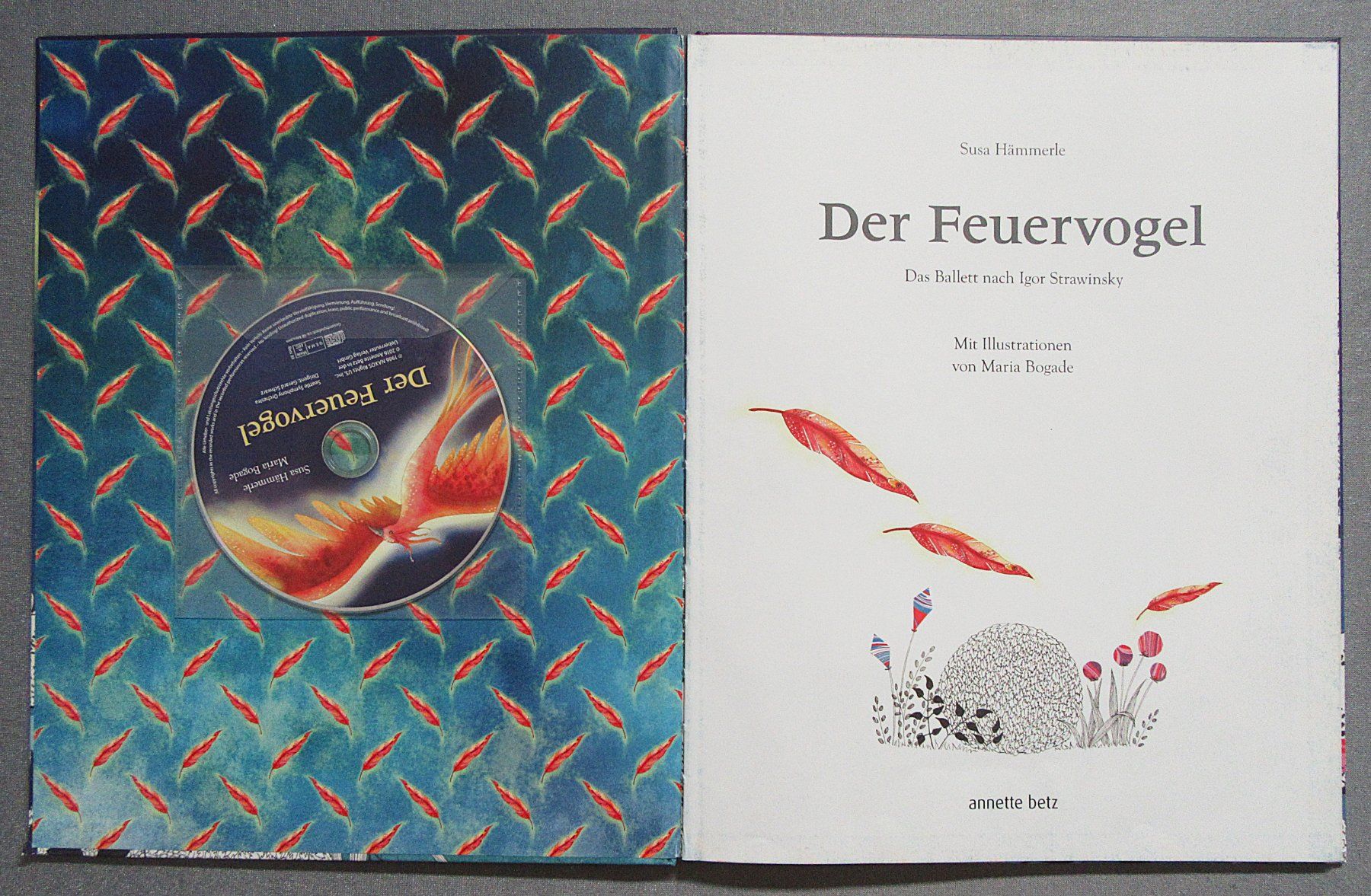 Libri: Der Feuervogel - Das Ballett nach Igor Strawinsky - mit CD – Usato da Auenstein venduto da Padabimbim 2