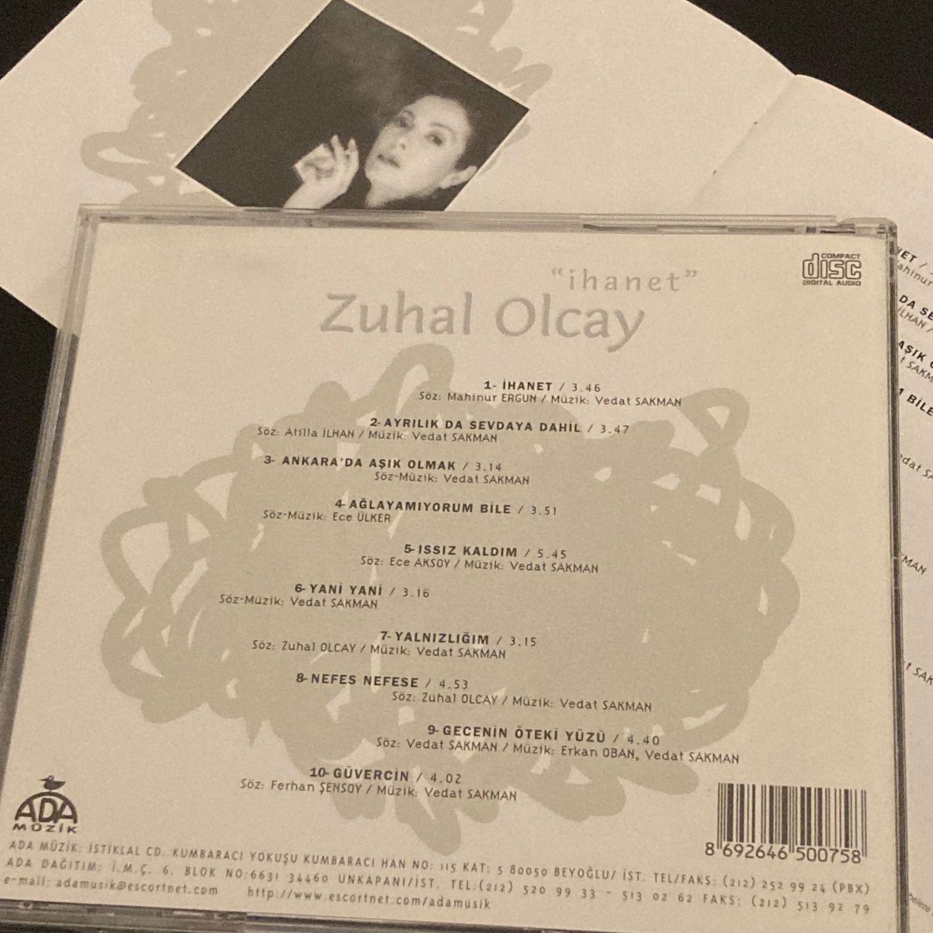 CDs: Zuhal Olcay - "İhanet" | Turkish Pop – Gebraucht aus Bern von Ntsamina 1