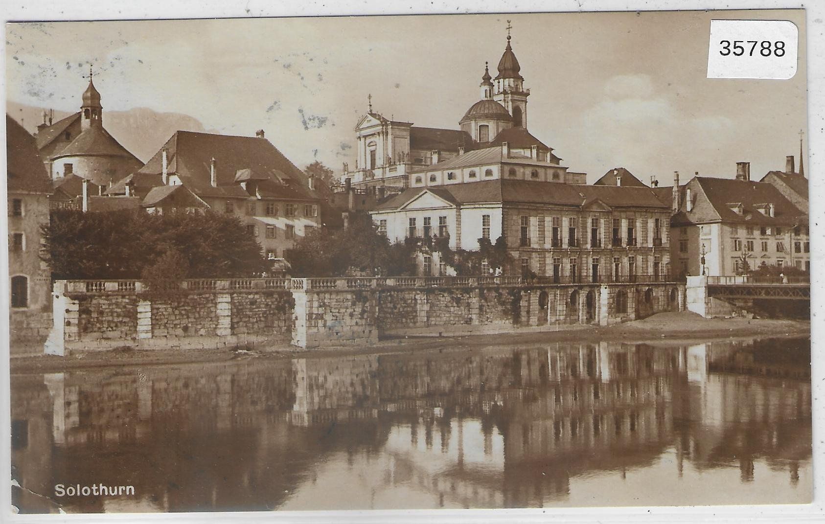 Cartoline postali: Solothurn - Partie an der Aare – Usato da Ettingen venduto da Kartenplanet