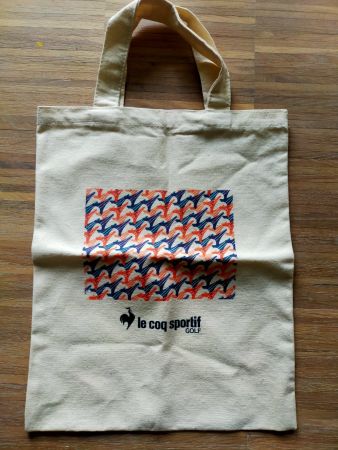 Le Coq Sportif Golf Jute Bag – Eiffelturm – ca. 24x33 cm neu