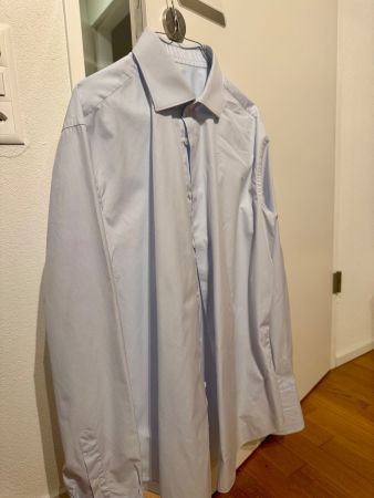 Brioni Hemd, Grösse 42, Hellblau, WIE NEU!