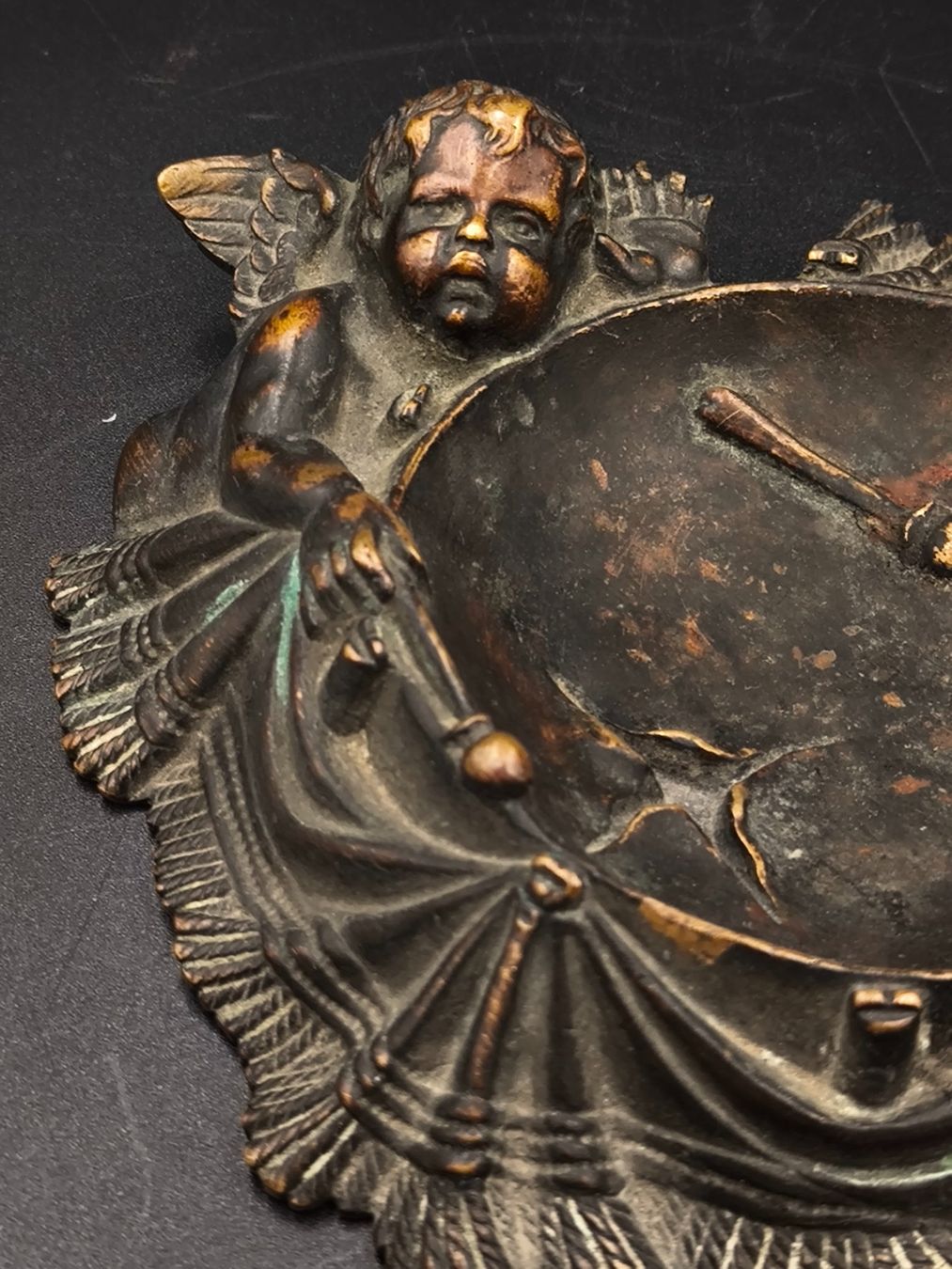Sculture & Statue: Bronce Schale mit Engel – Usato da Rorschacherberg venduto da snOOpydOg11 5