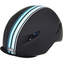 ABUS YADD - I streak Fahrradhelm schwarz/blau  S / 51 - 55cm