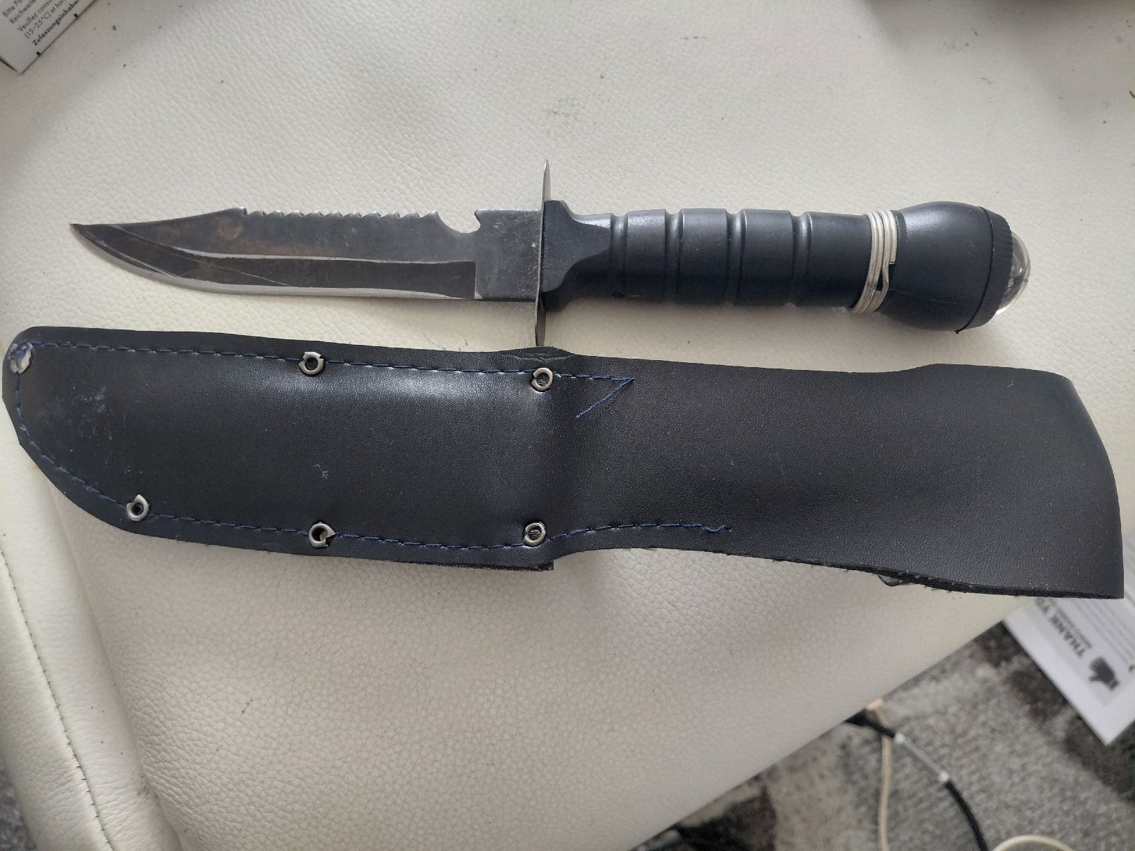 Zubehör: Survivalmesser mit Kompass und Scheide gebraucht – Gebraucht aus Belp von mar_76s8 1