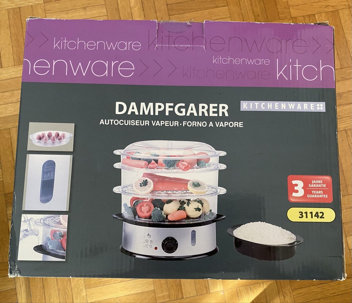 Küchengeräte: Kitchenware Dampfgarer, neu – Neu und originalverpackt aus Dietlikon von sepiwaku 1