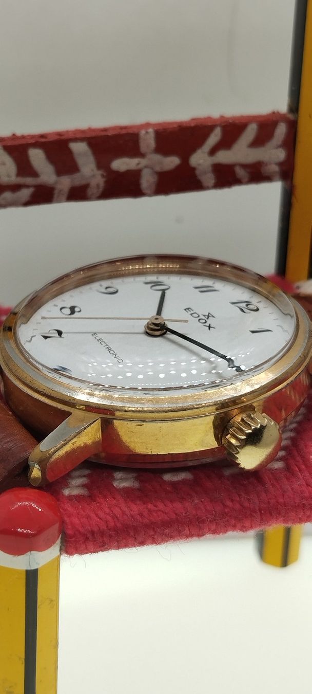Edox Orologi: montre électromécanique EDOX vintage – Usato da La Chaux-de-Fonds venduto da jac_9llg 6