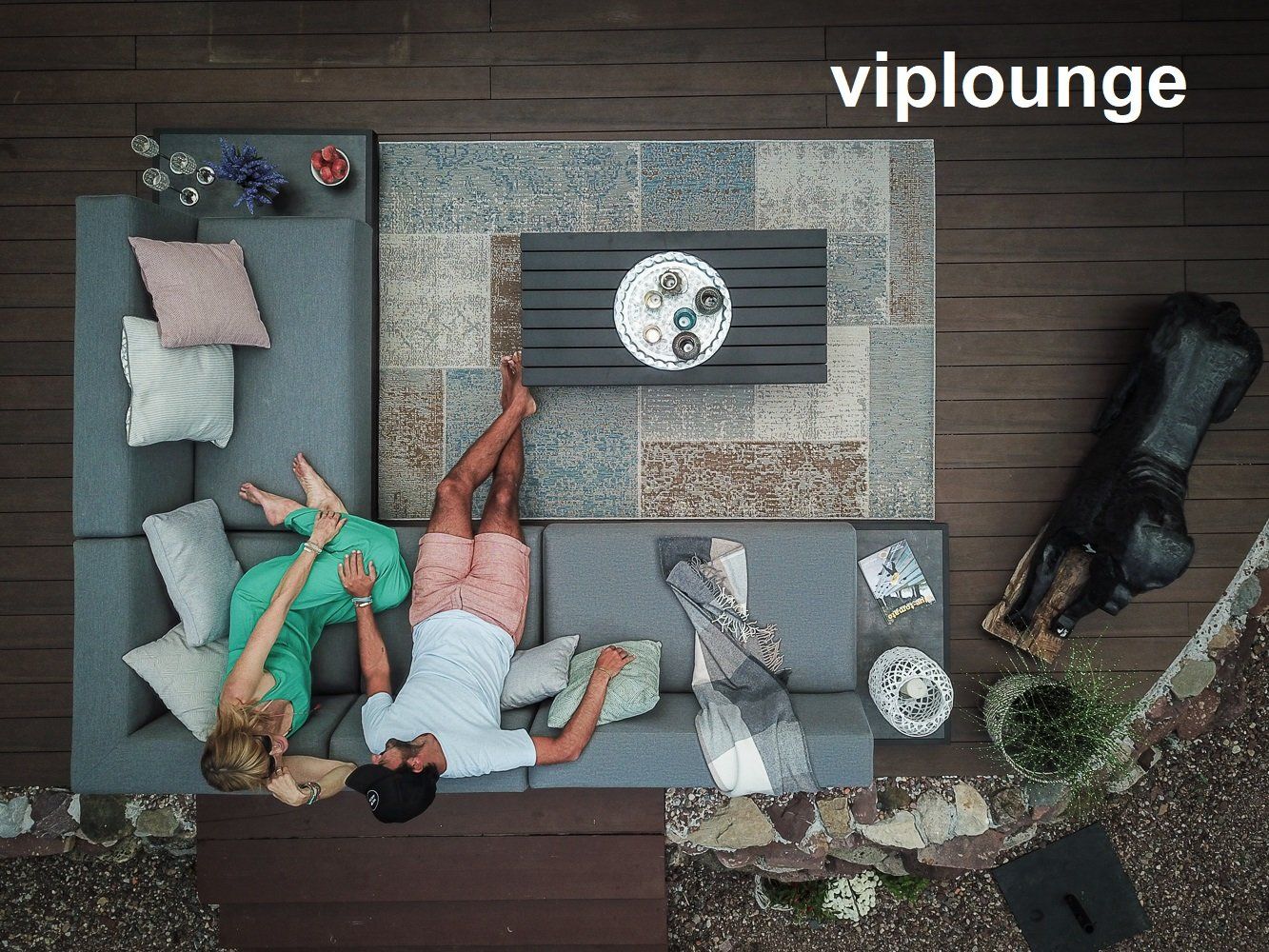 Viplounge Divani: Gartenlounge Set wetterfest Sunbrella – Nuovo e nell'imballaggio originale da Uznach venduto da viplounge 7