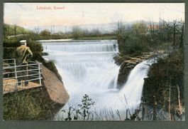 AK Farblitho Liestal BL Kessel Ergolzfälle Photo Merz ≈1908 