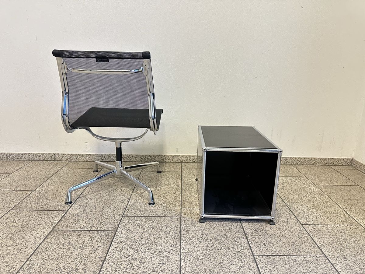 Eames Sedie: Vitra Bürostuhl Eames EA 107 Netz – Usato da Grenchen venduto da Design-Outlet 9