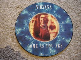 NIRVANA  * COME AS YOU ARE *  ORIGINAL  PICTURE VINYL  1992
