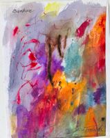Lill TSCHUDI (1911-2004), Original, Aquarell, Buchen, TOP!