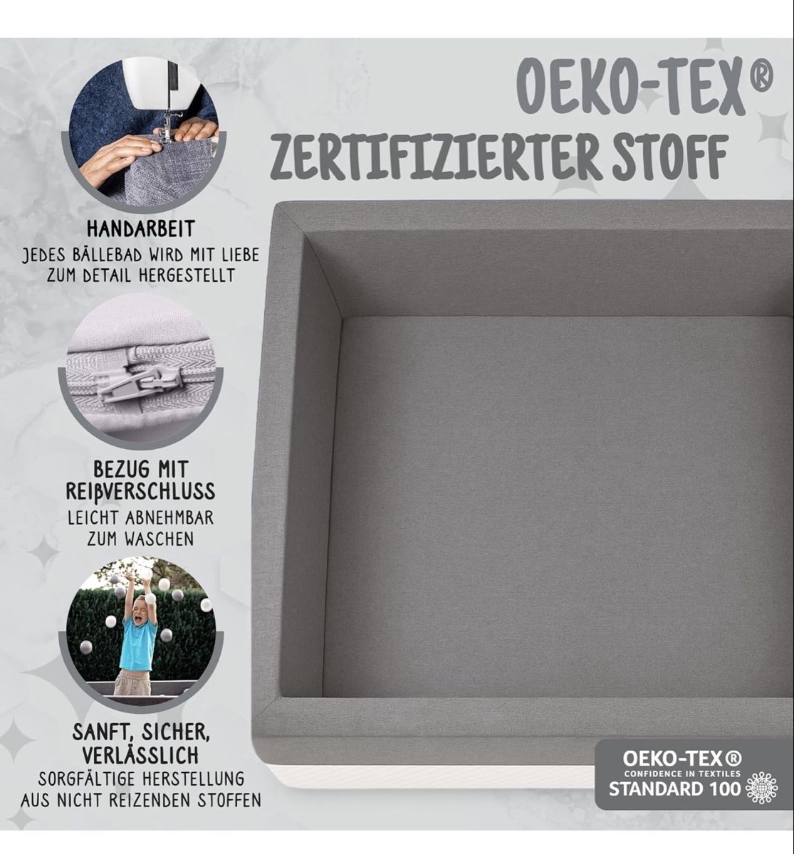 Giocattoli: XXL Bälleli Bad mit ca 400 Bällen – Nuovo (secondo la descrizione) da Luzern venduto da meg_qyh9 3