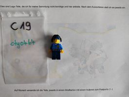 Legofigur  cty0464	 Police - City Officer, /C19