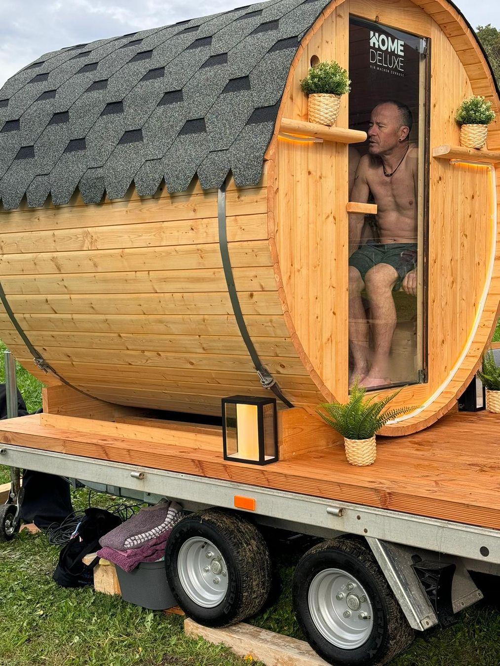 Sauna & Accessori: Mobile Sauna zu verkaufen – Usato da Schongau venduto da Jan_Schuler