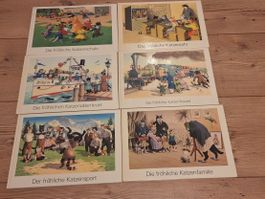 Bücher Katzen 6 Bände