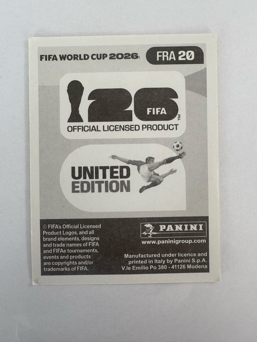 Panini Cartes à collectionner: Kylian Mbappe FRA20 – Neuf (Voir description) à Hochdorf par fla_hl9g 1