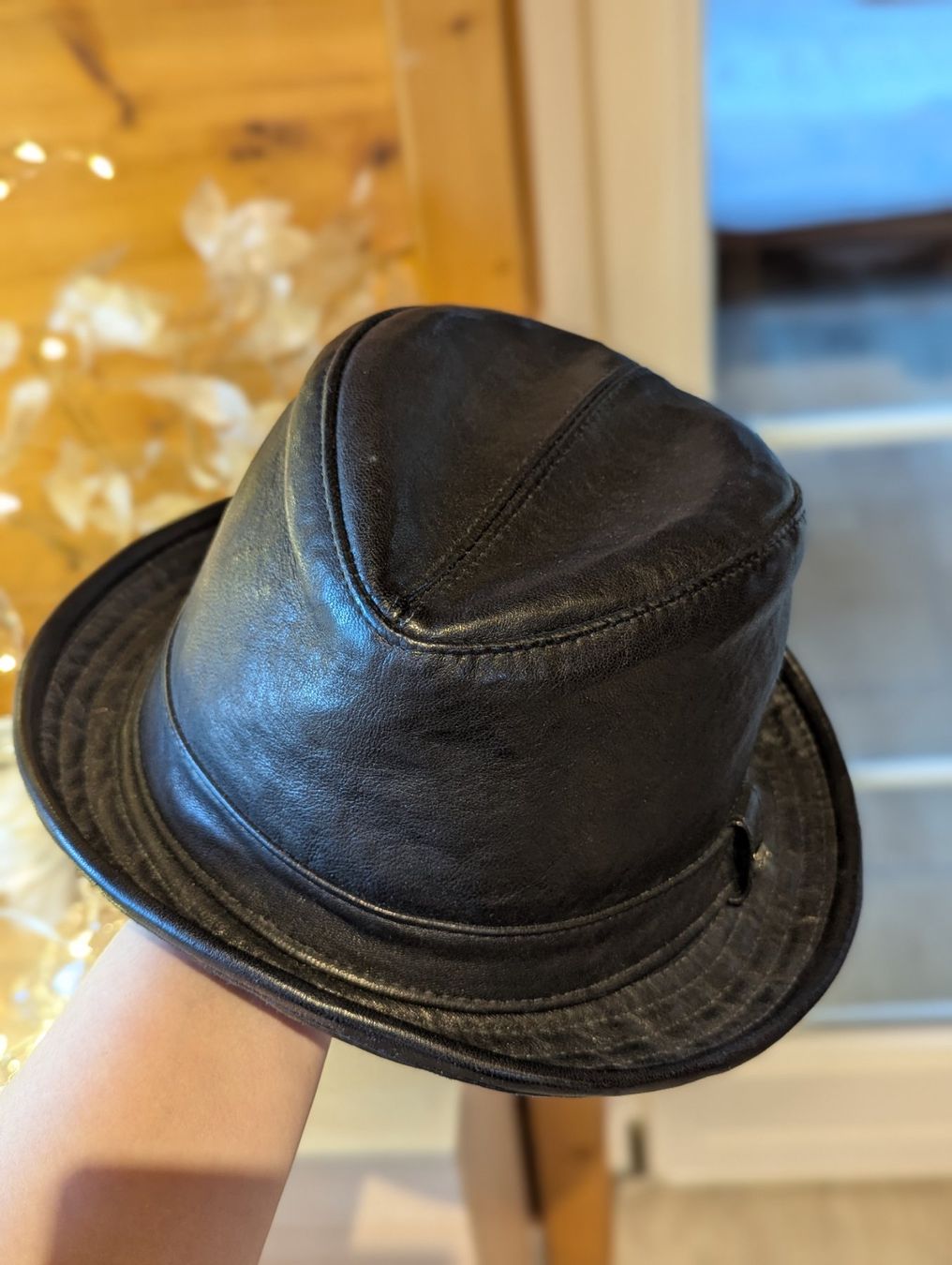 Copricapi, berretti & cappellini: Leather biker fedora – Nuovo e nell'imballaggio originale da Altendorf venduto da jak_lkk8 1