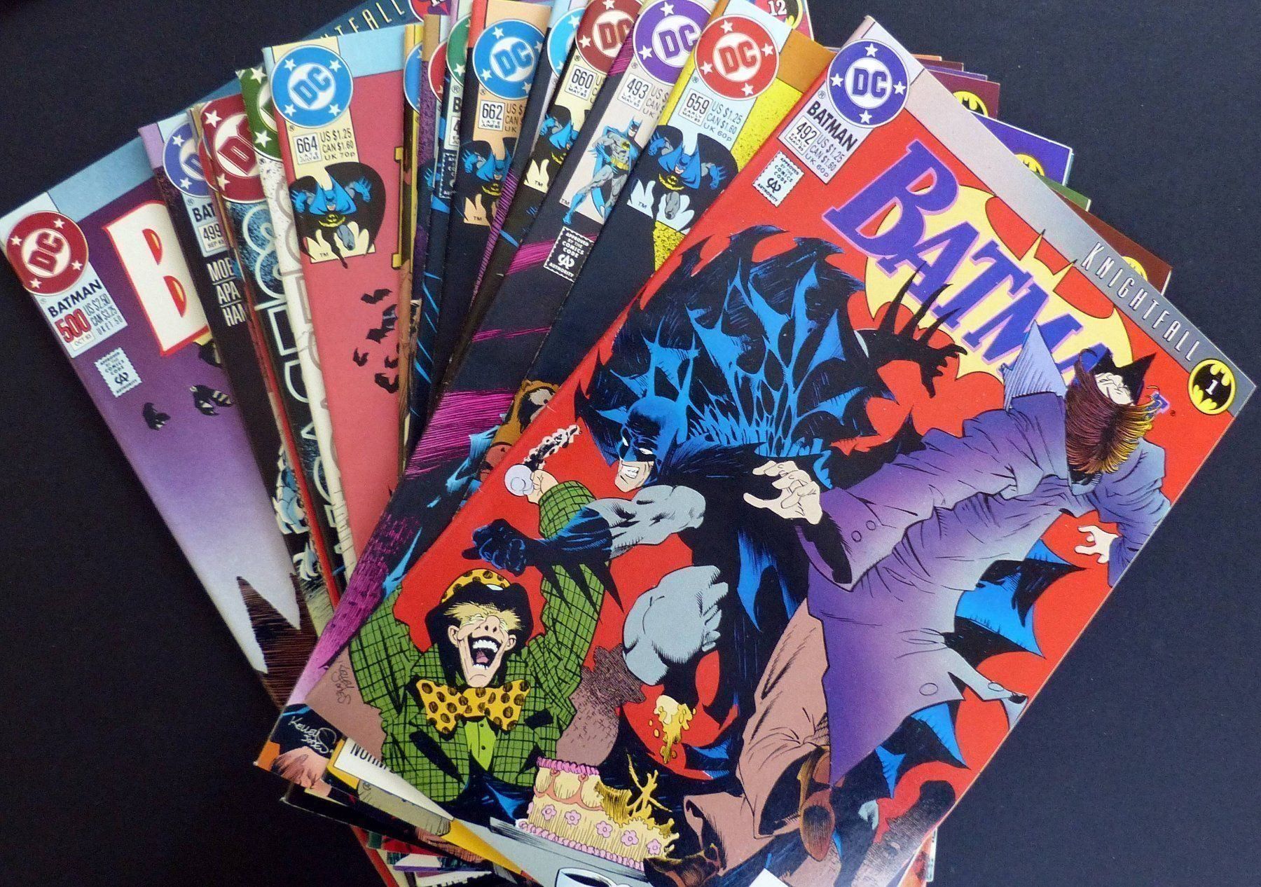 BD: BATMAN KNIGHTFALL COMPLETE 19 PART NEW COMICS TV SERIE 1993 – D'occasion à Lugano par YouWantUS