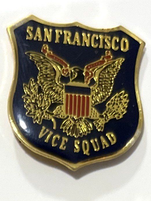 Plaketten & Abzeichen: Pin Polizei USA San Francisco Vice Squad – Gebraucht aus Kriens von TSCH1