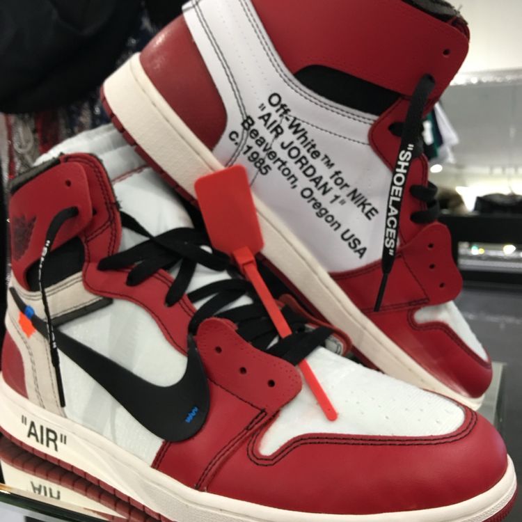 jordan chicago off white precio