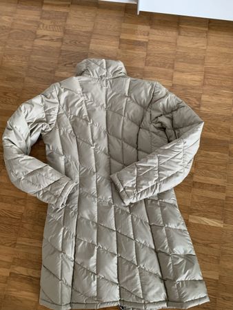 Patagonia beige jacke daunen