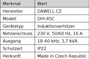 Tutte le macchine: DAWELL DHI-45 C Induktionserhitzer Occasion – Usato da Samstagern venduto da ver_gh56 2