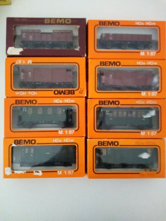 Wagon BEMO HOe/HOm Xk-v 9091 En Boîte – Modèle Réduit Ferroviaire Suisse