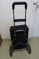 Einkaufstrolley, Trolley schwarz, Tasche abnehmbar