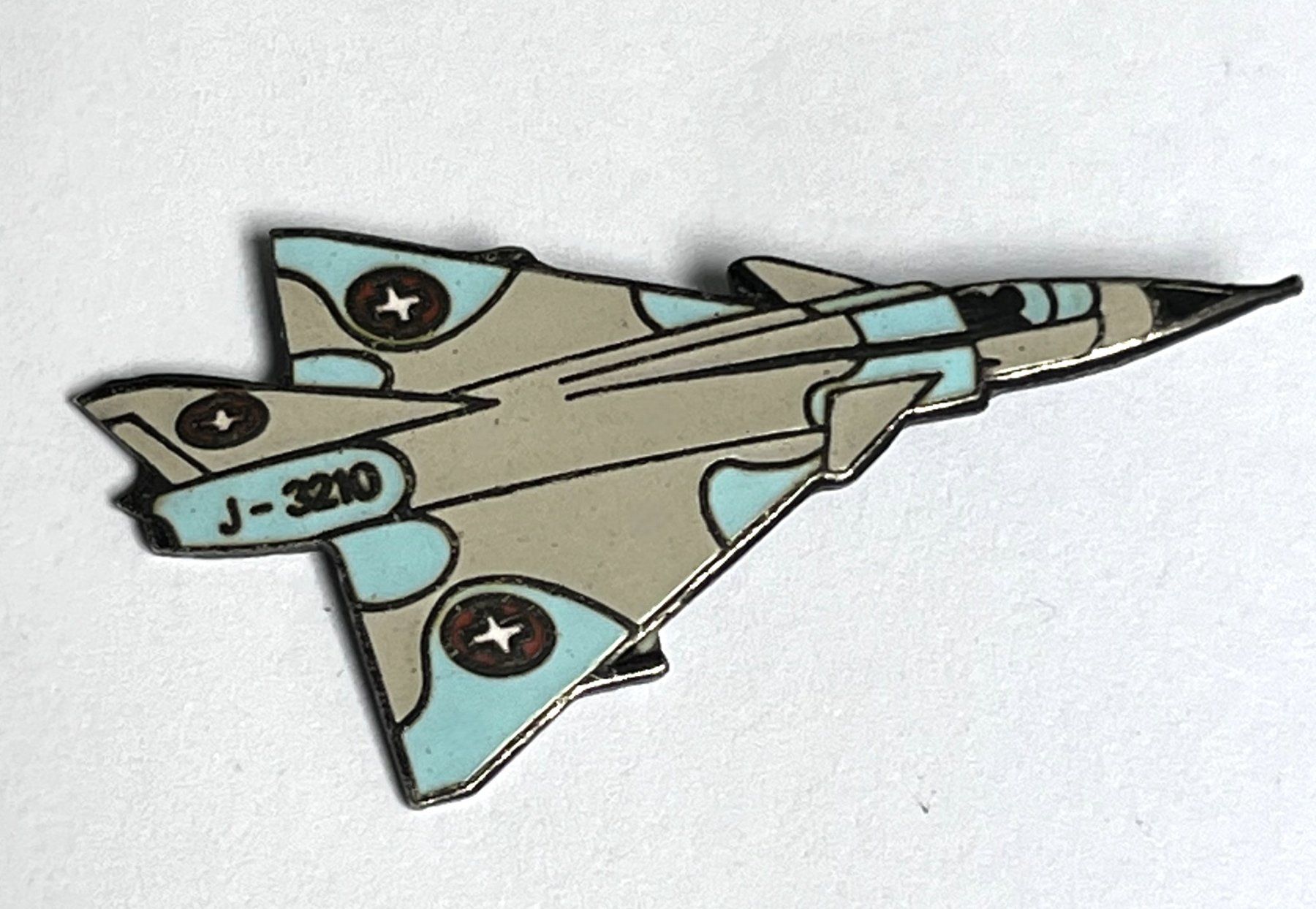 Schweizer Armee Placchette & Badge: Pin Schweizer Armee Luftwaffe Mirage – Usato da Kriens venduto da TSCH1