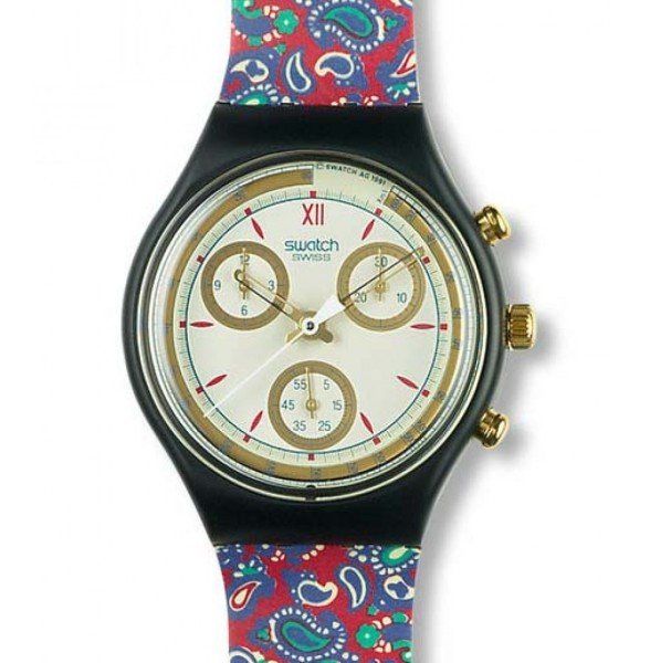Swatch Uhren: SWATCH Chronograph SCB 108 Award von 1992 – Neu und originalverpackt aus Heerbrugg von bue_64