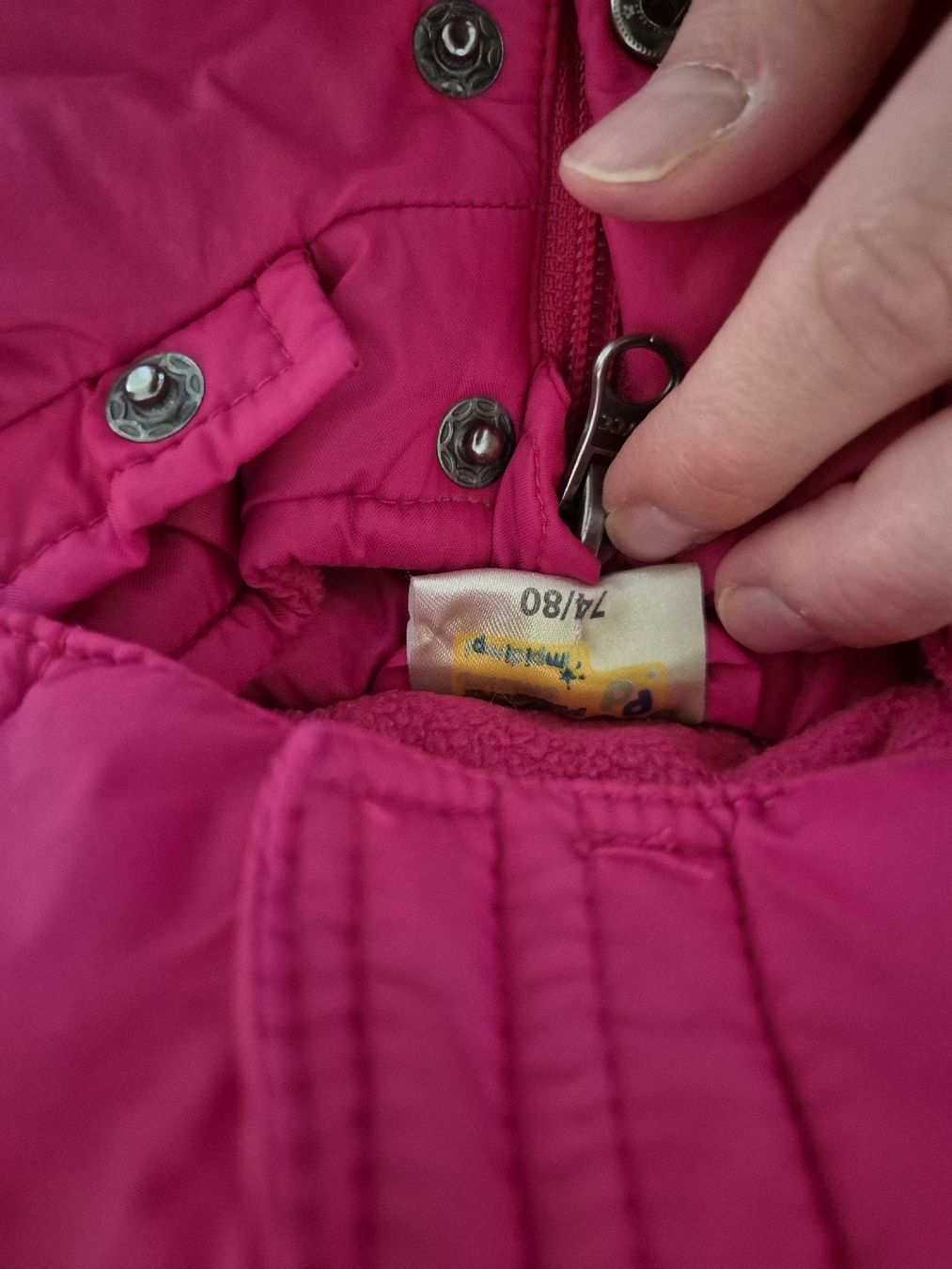 Giacche & Cappotti: Winterjacke pink Grösse 80  – Usato da Goldach venduto da Mona.93 1
