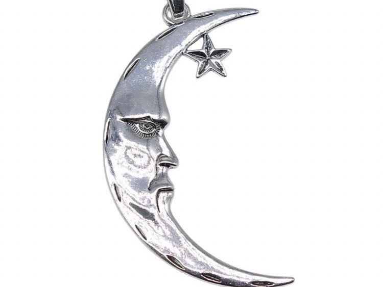 Anhänger: Anhänger (Amulett) Mond – Neu (gemäss Beschreibung) aus Gams von Mariawicca 4