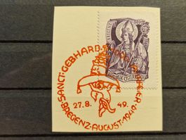 ÖSTERRREICH Sankt Gebhard 1949 1000 J. Feier, Roter-o
