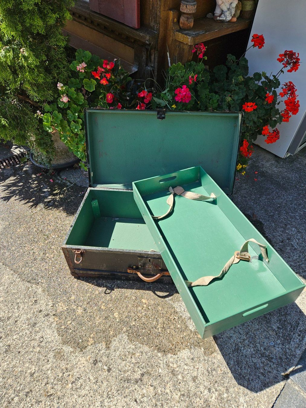 Schweizer Armee Valigie: Retro Militärkoffer – Usato da Hilterfingen venduto da rikalein 1
