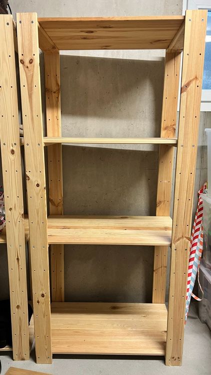 5x Kellerregal Lagerregal Holz Kaufen auf Ricardo