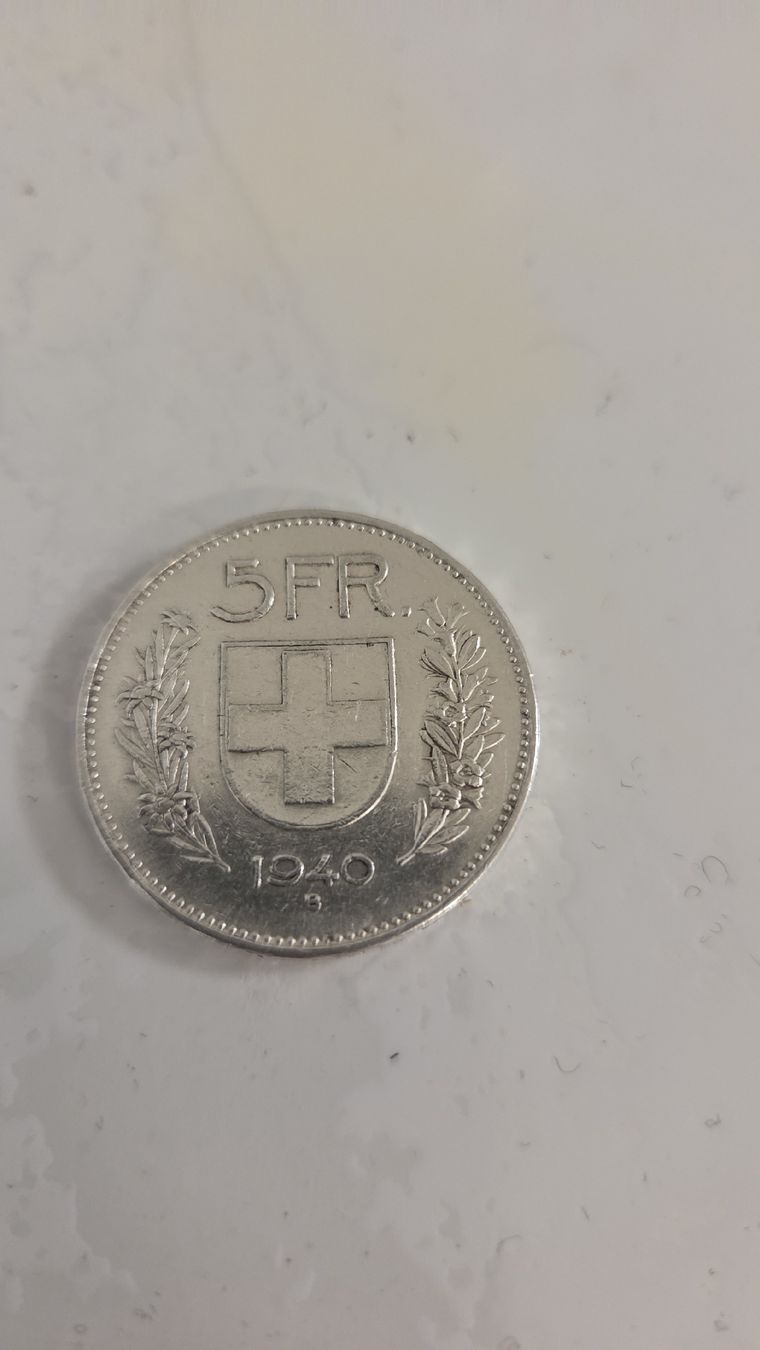 Tutti le monete: 5 Francs 1940 Argent  – Usato da Ecublens VD venduto da Moun