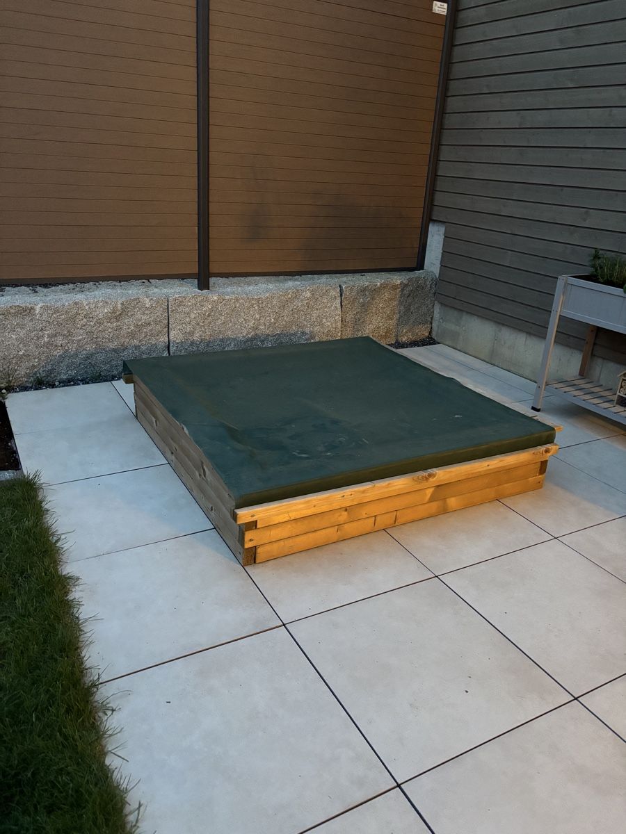 Sabbiera per bambini: Sandkasten Bowi Holz – Nuovo (secondo la descrizione) da Staffelbach venduto da Sa_Bu 1