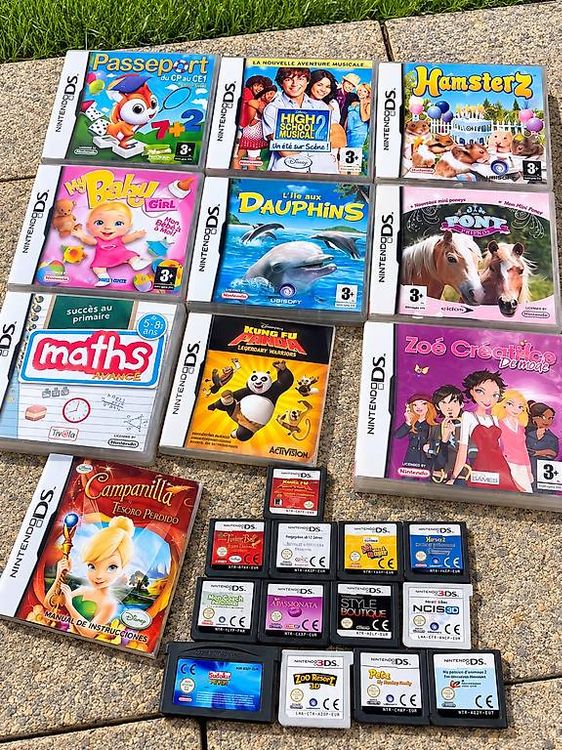 Lot de 21 jeux Nintendo DS / 3DS / Game Boy Advance (Gebraucht) in ...