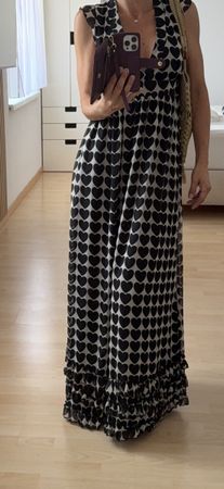 Kleid mit Herzmuste S/M Sandale 38 & Tasche Wert 250 chf