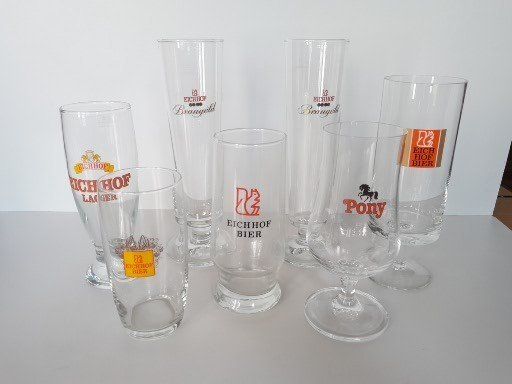 Eichhof Verres: Bier Brauerei Eichhof Gläser – D'occasion à St.Gallen par Stocken64