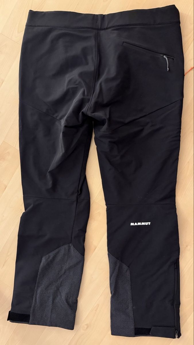 Mammut Pantaloni: Mammut Taiss Pro Softshell Pants 54 schwarz – Usato da Wallisellen venduto da zahner_61 4