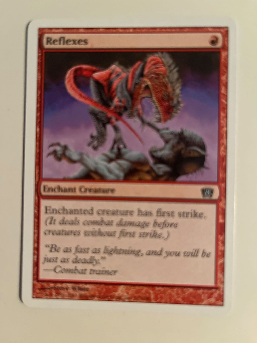 Magic The Gathering Sammelbilder & Trading cards: 1 x Reflexes - Magic: The Gathering - MtG – Gebraucht aus Kriens von Shadi1980