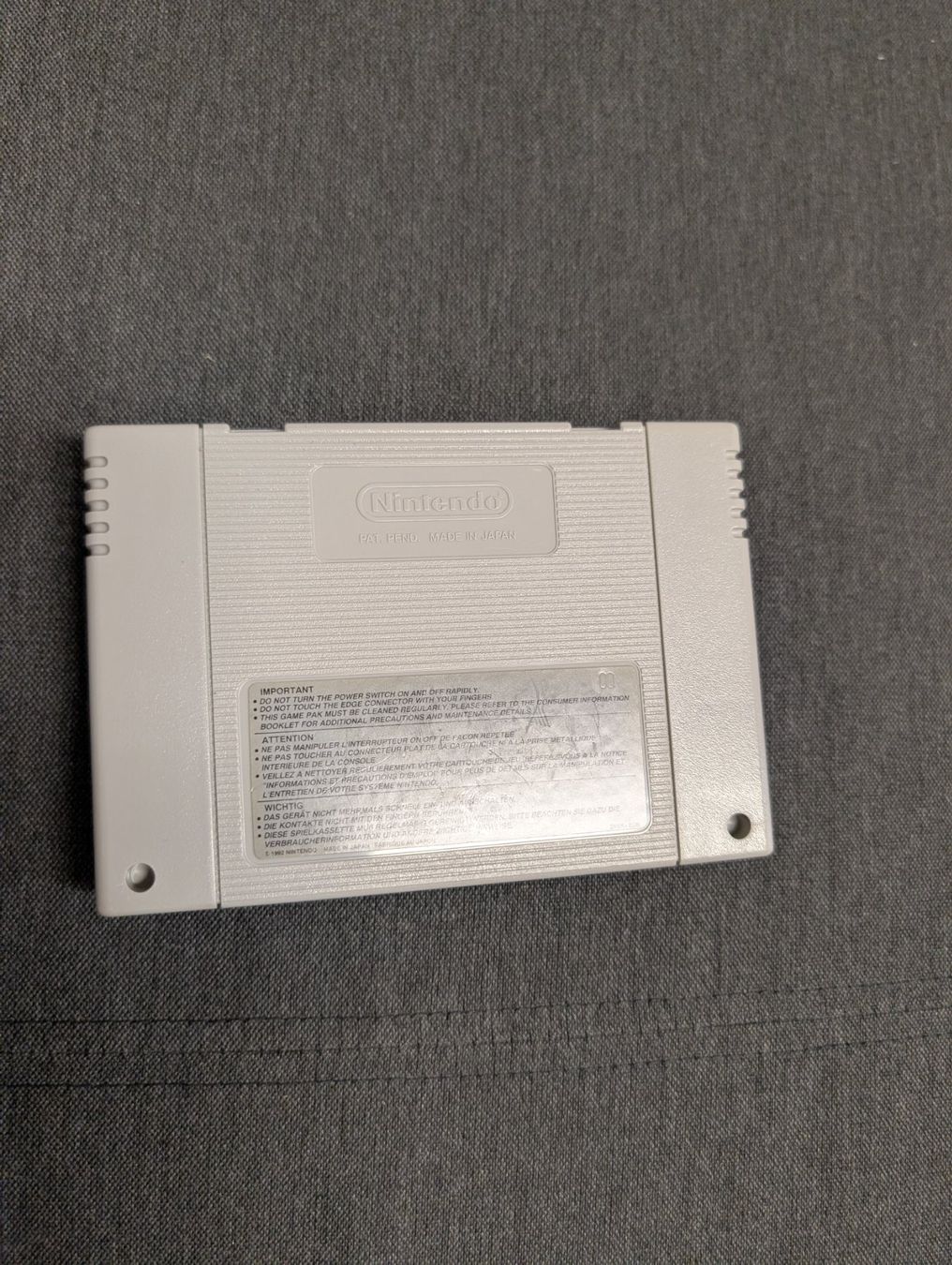 Giochi: Disney Pinocchio super Nintendo – Usato da Giubiasco venduto da Ticinerd 1