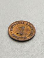 Alte Münze 1 Pfennig Deutsches Reich 1875 sehr schön +++