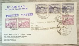 TR59 Enveloppe + Timbre Pakistan 1970 Airmail