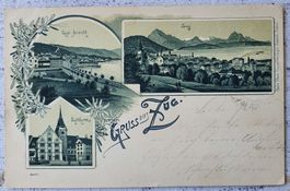 Gruss aus Zug 1899
